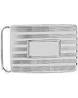 Trafalgar 30mm Engine Turned Rhodium Buckle | Amazon (US)