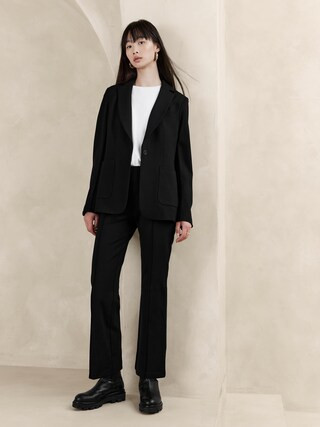 Crop Flare Everywhere Ponte Pant | Banana Republic (CA)