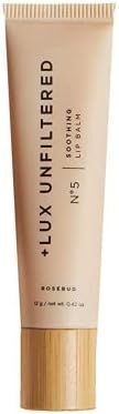 + Lux Unfiltered N°5 Soothing Lip Balm in Rosebud - Hydrating and Moisturizing Vegan Lip Balm + ... | Amazon (US)