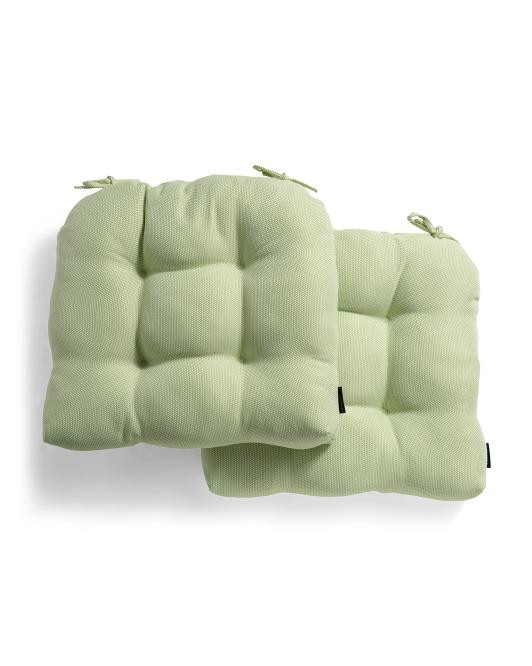 20x20 2pk Pebble Tufted Indoor Outdoor U-chair Pads | TJ Maxx