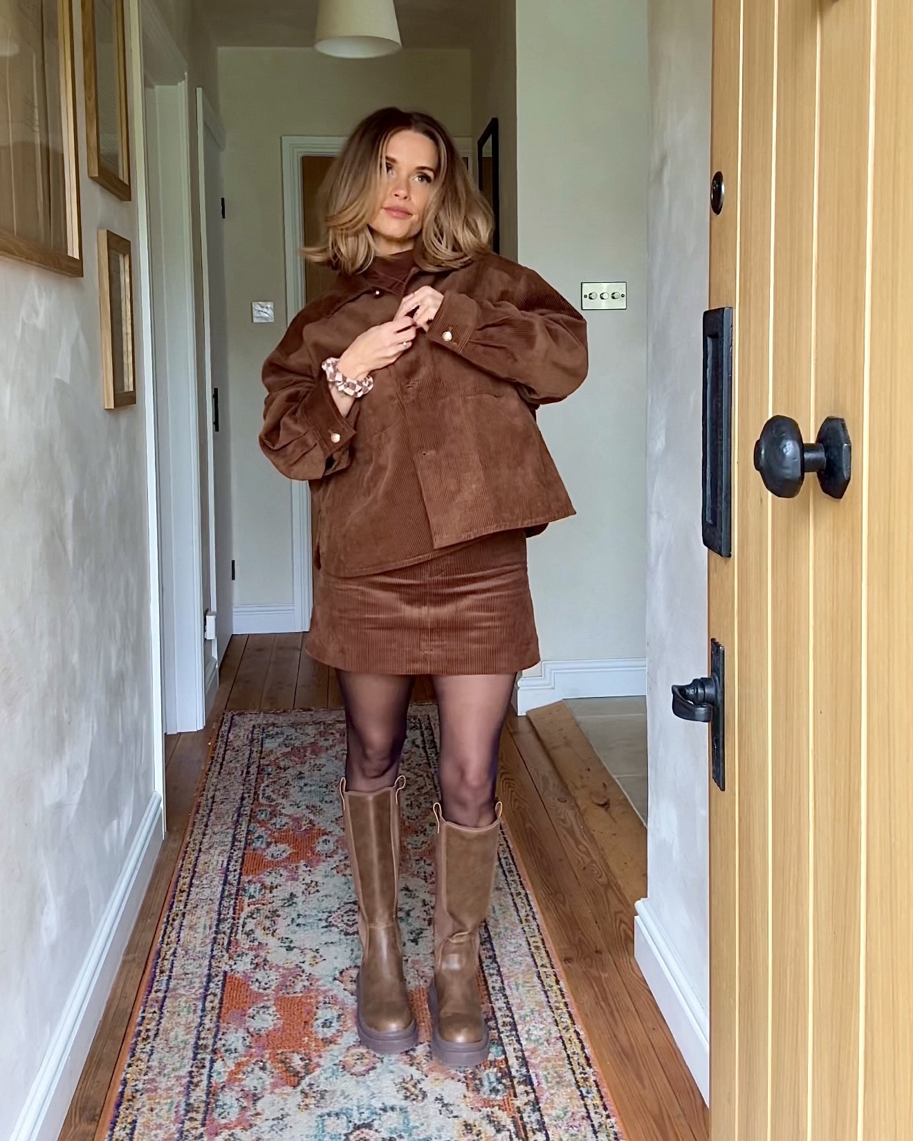 H&M Autumn outfit 🍂🍁
Wearing size 8 skirt & size 10 jacket. A comfortable option yet ON POINT 😮‍💨 

#LTKautumn #LTKwinter #LTKmidsize