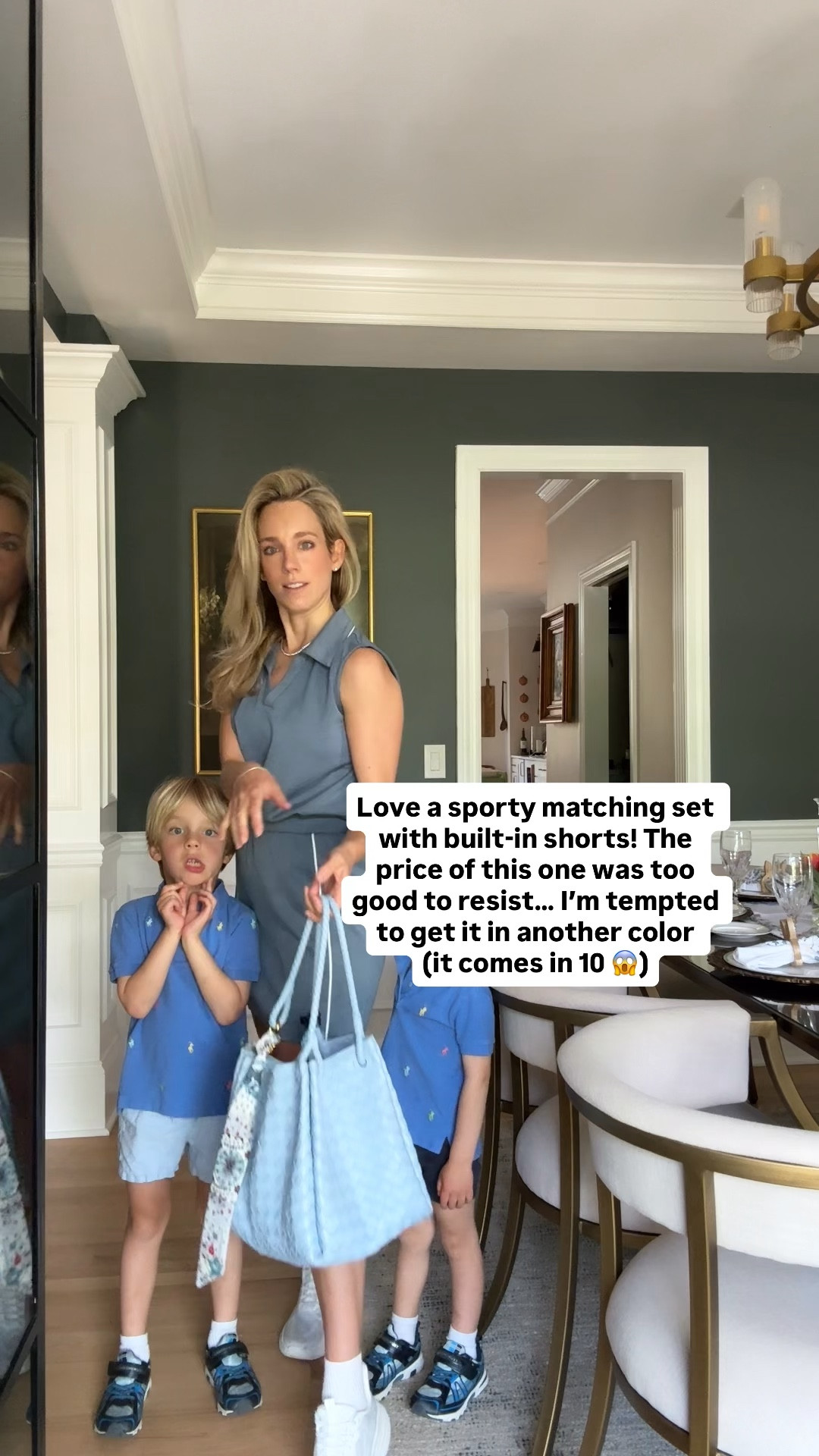 
2 piece set matching set amazon fashion amazon set colorblock set preppy outfit preppy fashion mom outfit casual outfit affordable outfit ruffle shorts set blue shorts top set 

 #LTKgrwm #LTKootd #LTKmomlife