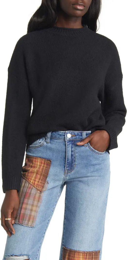 Cozy Roll Crewneck Sweater | Nordstrom