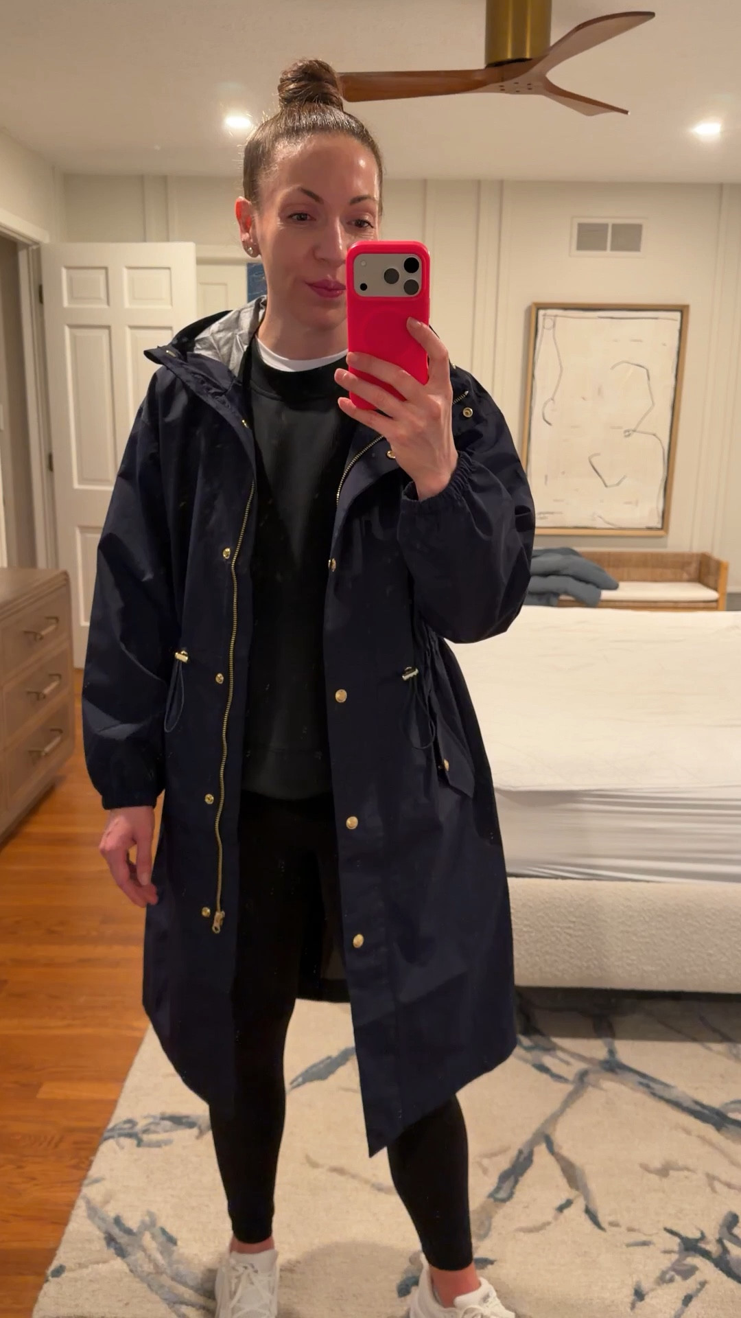 New @jcrew raincoat - love!

Oversized fit - I’m in an XS. (Usually a small or medium)

#LTKootd #LTKSeasonal #LTKOver40