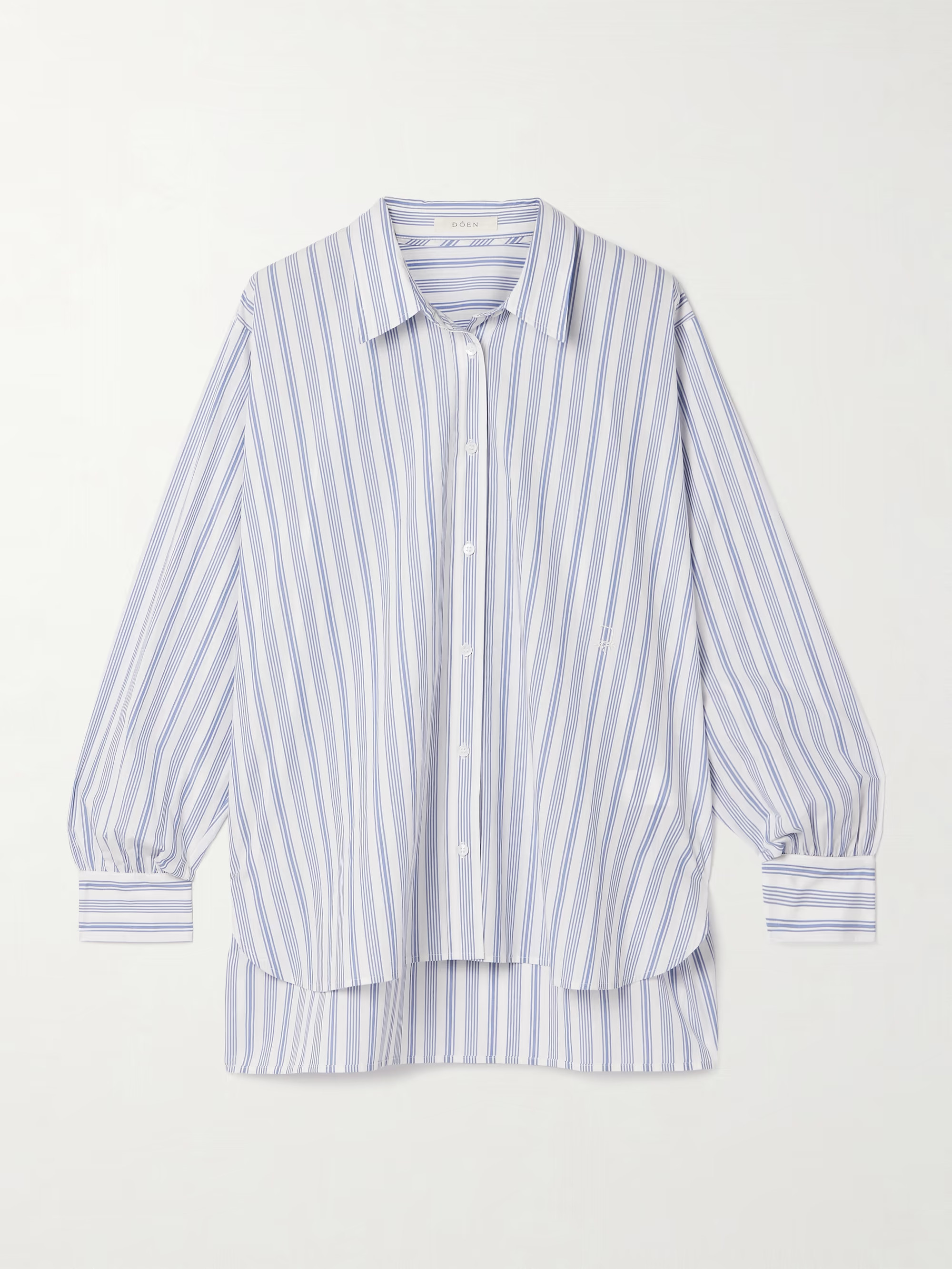 DÔENHava striped cotton-voile shirt | NET-A-PORTER (US)