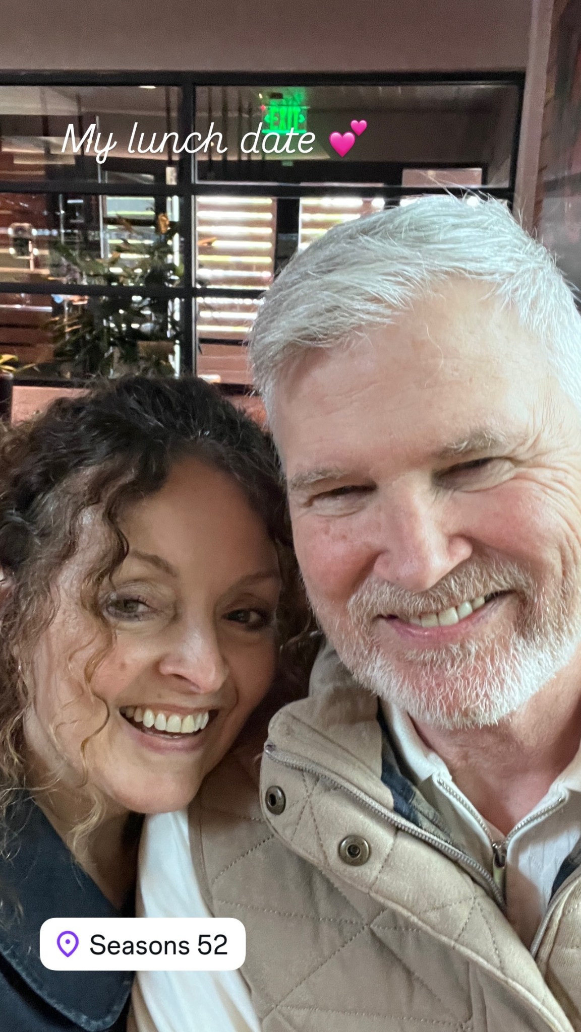 My lunch date 💕
After church lunch at seasons 52 since there was no large family#easter gathering today. As the kids get older and have families of their own, things change, they make new traditions and so do we. 💕￼

#LTKdayinmylife