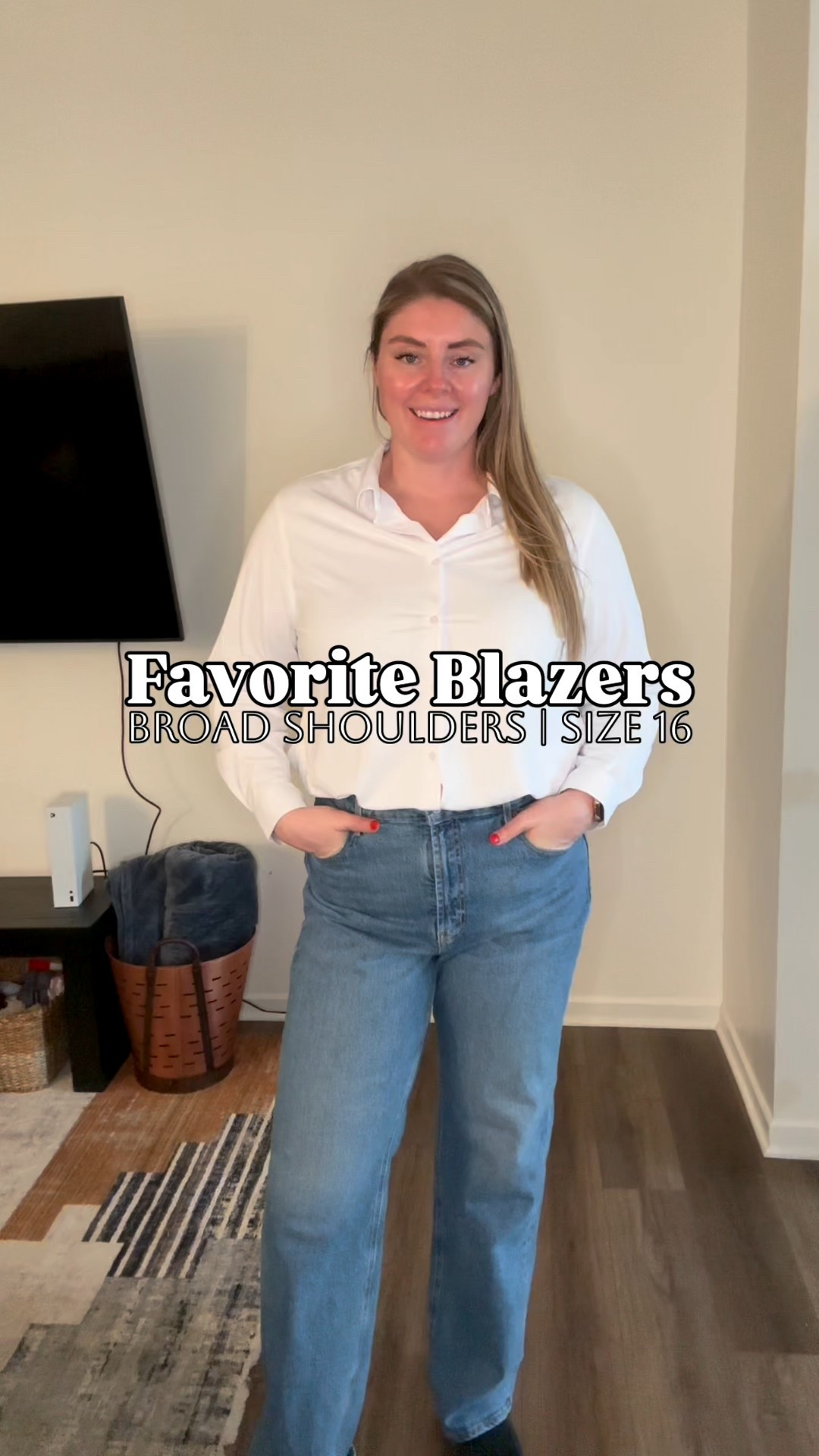 Some of my favorite blazers from Amazon! 

Sizing details (in order of video):
Red - XXL
Purple - XXL
Navy - XXL (size up, this one goes up to a 4X)!
Green - XXL
Tan - XXL
Brown - XXL (size up one or two sizes if you can, this one was real tight). 
Black - XXL (size up)  

plus size fashion, mid size fashion, affordable fashion, blazers, workwear, office wearr

#LTKWorkwear #LTKMidsize #LTKPlusSize