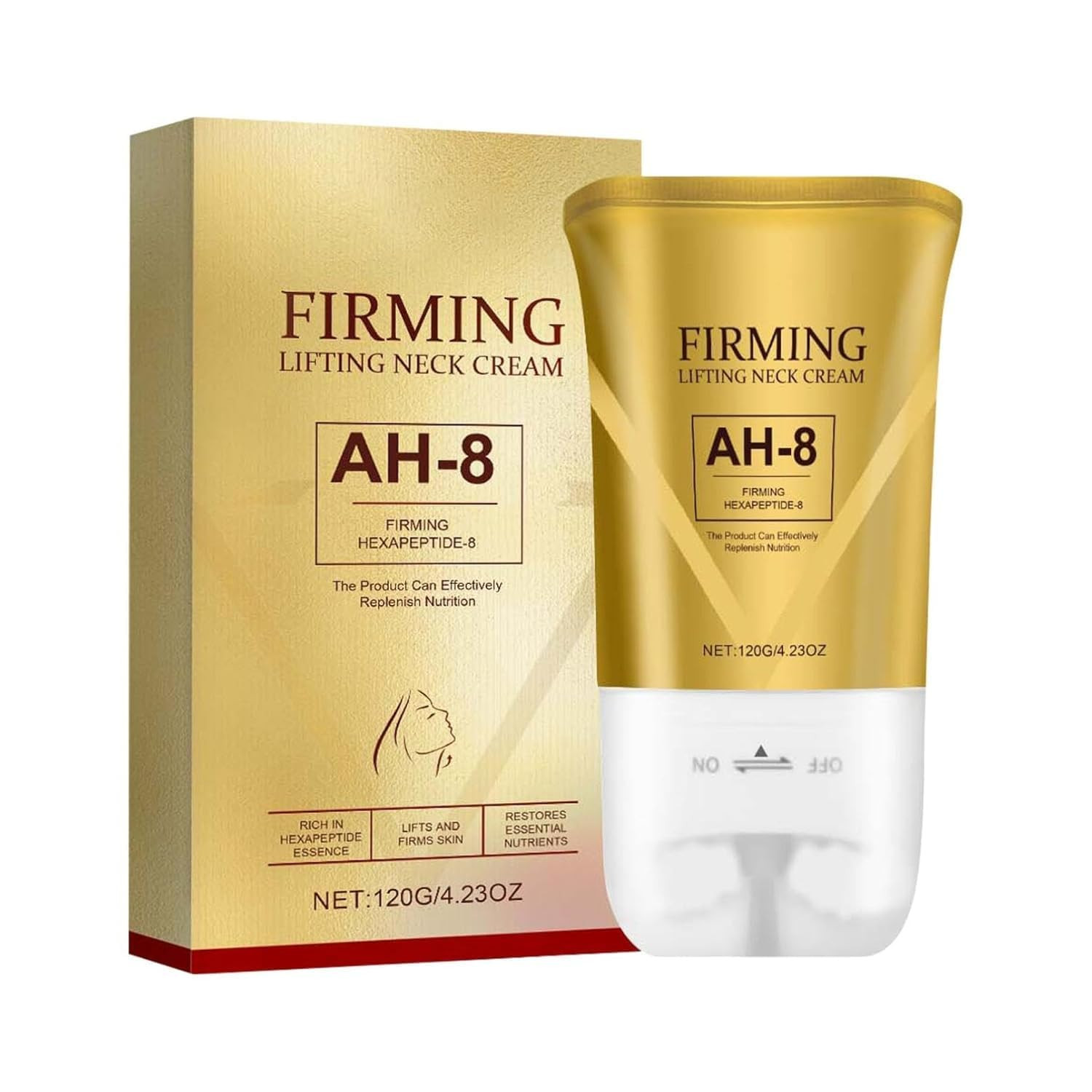 AH-8 Firming Neck Cream for Crepey Skin Body Care Comfort, AH-8 Firming Lifting Neck Cream, Moist... | Amazon (US)