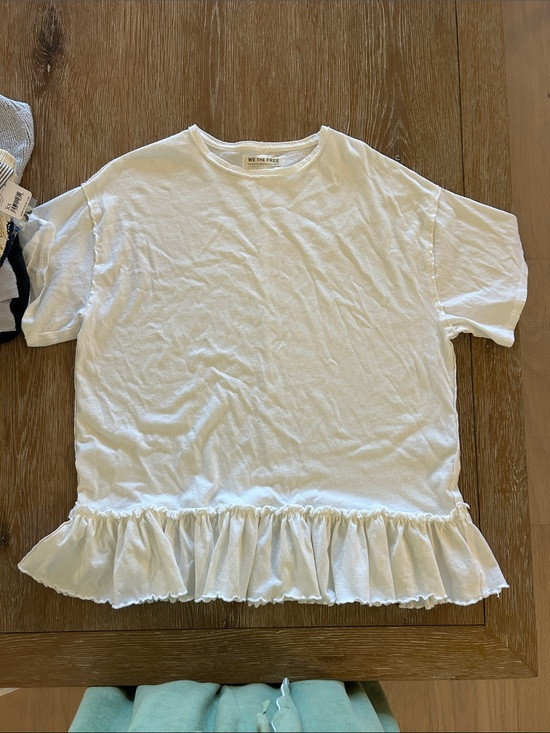 We The Free |  Why Yes Oversized Tiered Cotton T Shirt | Poshmark