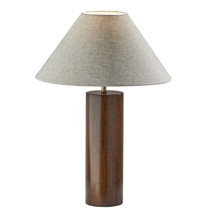 Modern Wood Column Table Lamp | West Elm (US)