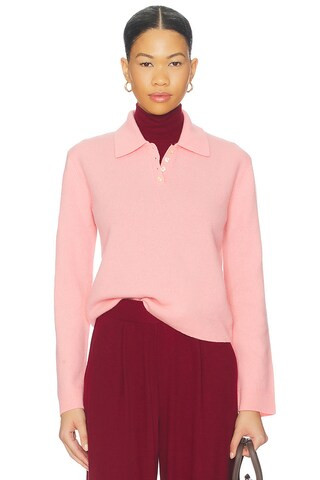 LESET Jesse Polo in Rose from Revolve.com | Revolve Clothing (Global)