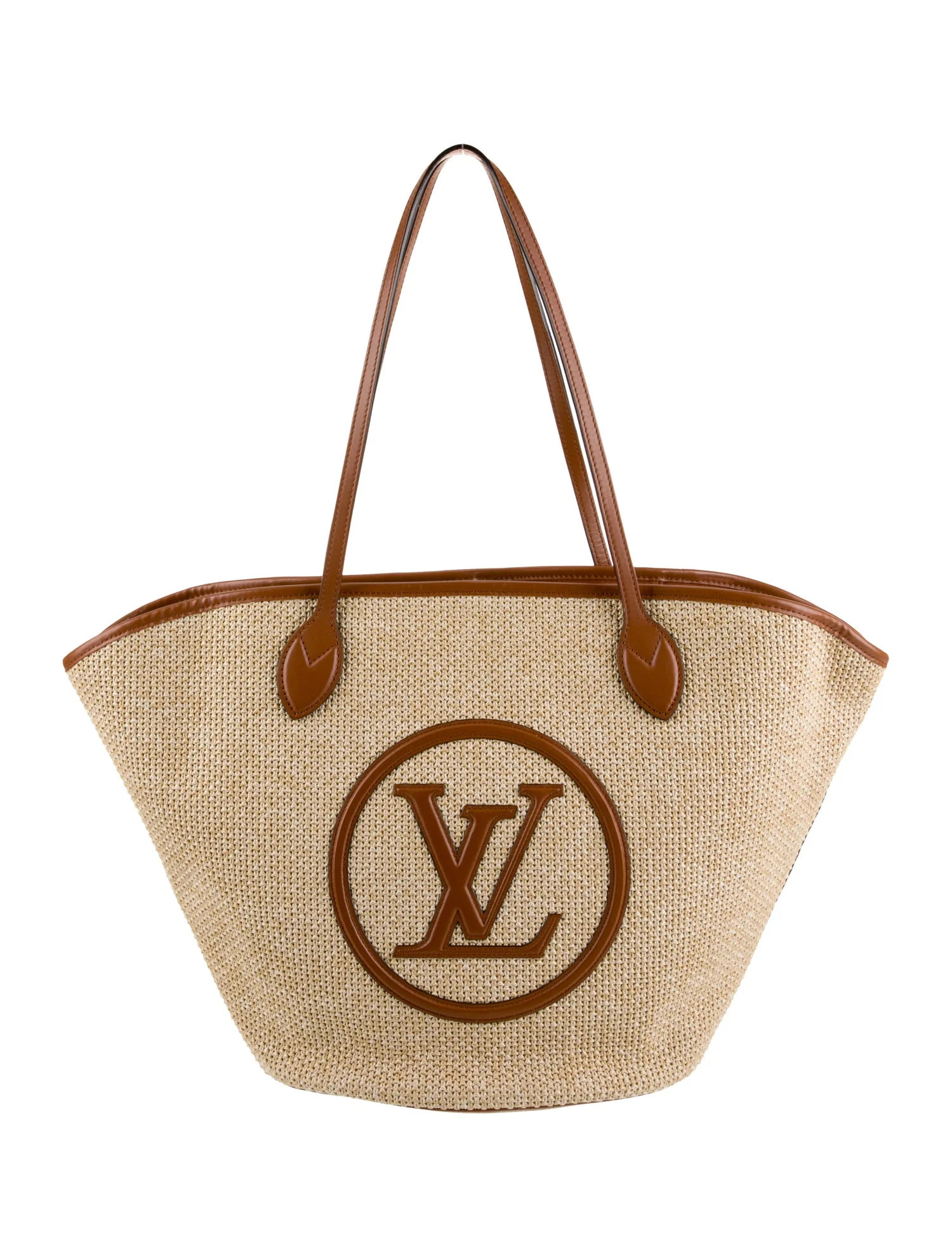 Louis Vuitton Raffia Saint Jacques - Neutrals Totes, Handbags - LOU1118182 | The RealReal | The RealReal
