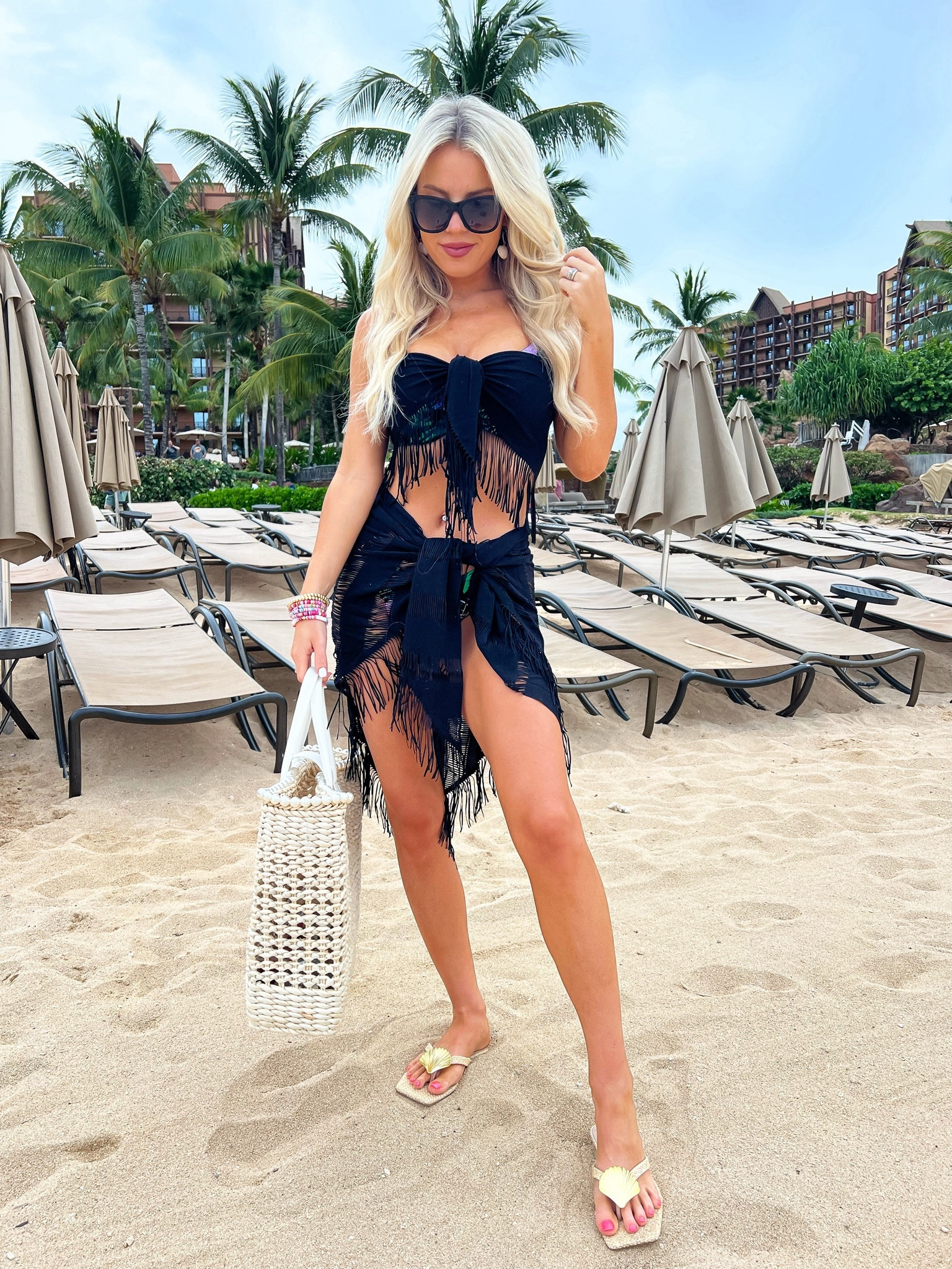 Swim coverup. Beach bunny swim. Black swim coverup. Victoria’s Secret swim. Beach tote. Women’s swim. Vacation 

#LTKswim #LTKtravel #LTKshoecrush