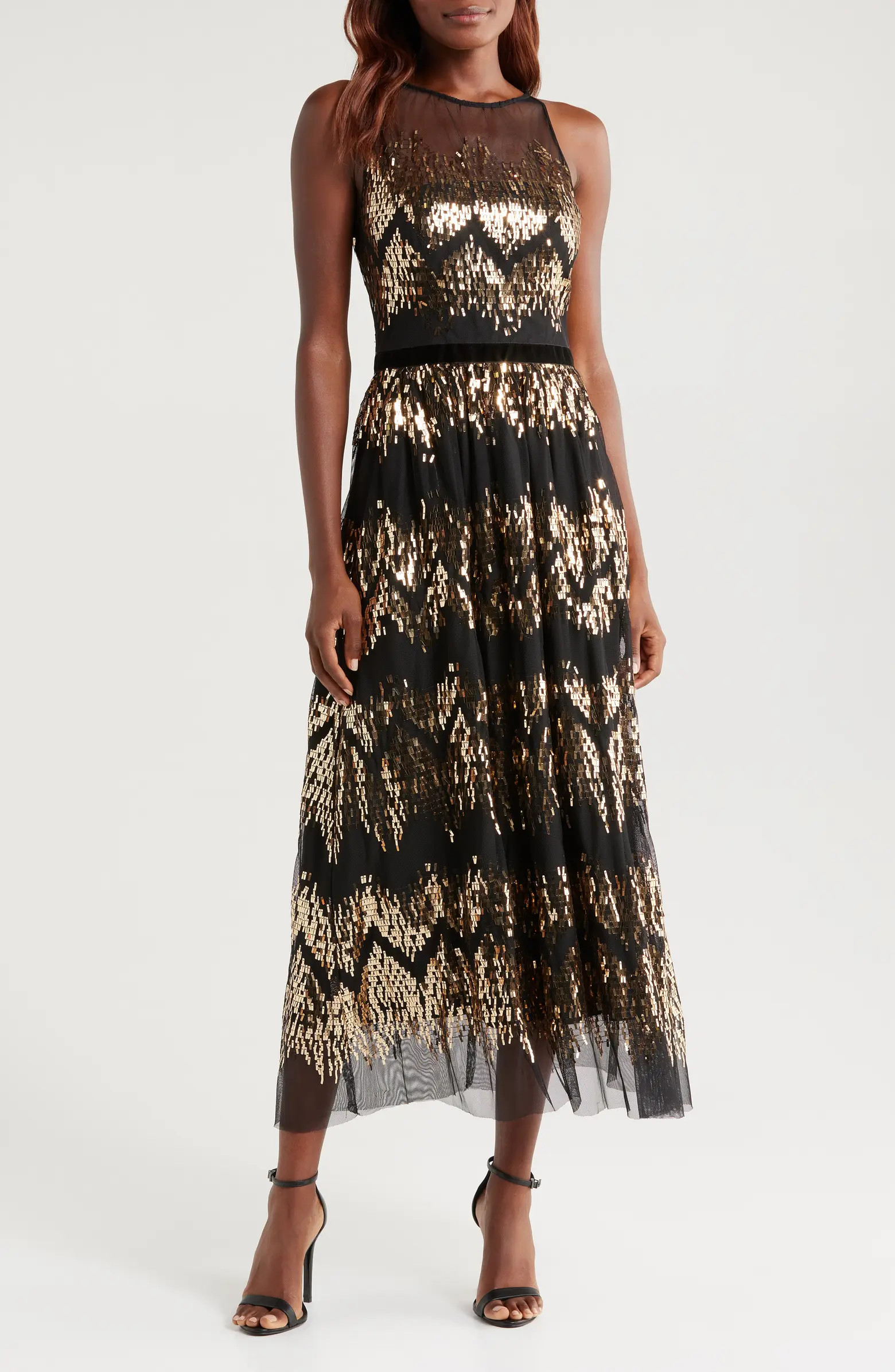 Vince Camuto Sequin Midi Dress | Nordstrom | Nordstrom