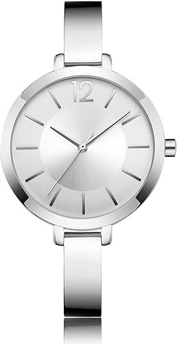 BESTKANG Elegant Minimalist Women's Stainless Steel Bracelet Watch - Sleek and Stylish Analog Qua... | Amazon (US)