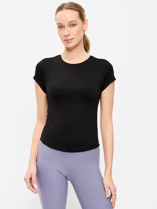 StudioSmooth Short-Sleeve Base Layer Top | Old Navy (US)