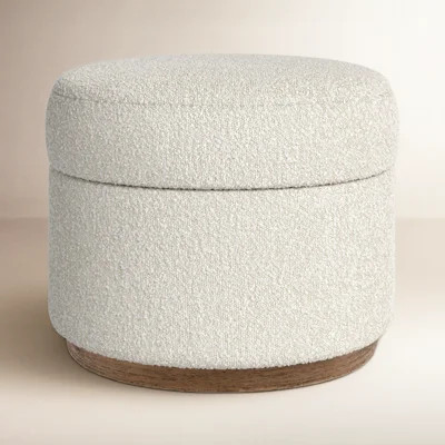 Nyiah 20" Upholstered Storage Ottoman | Wayfair North America