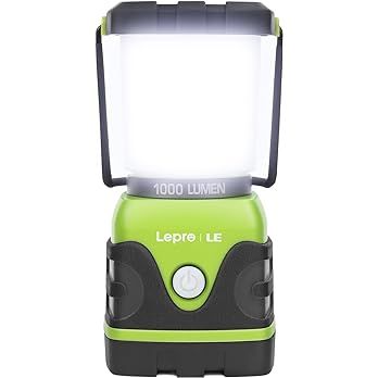LE 1000LM Battery Powered LED Camping Lantern, Waterproof Tent Light with 4 Light Modes, Camping ... | Amazon (US)