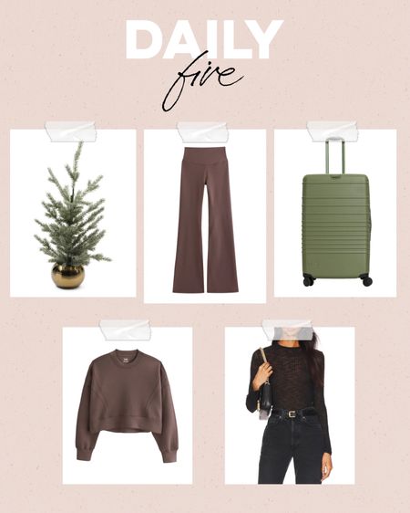 Daily 5🤍

trending for fall, fall home finds, fall home decor, abercrombie athleisure, abercrombie workout set, flare leggings, revolve fall fashion, luggage, beis luggage, travel favorites 

#LTKhome #LTKstyletip #LTKtravel