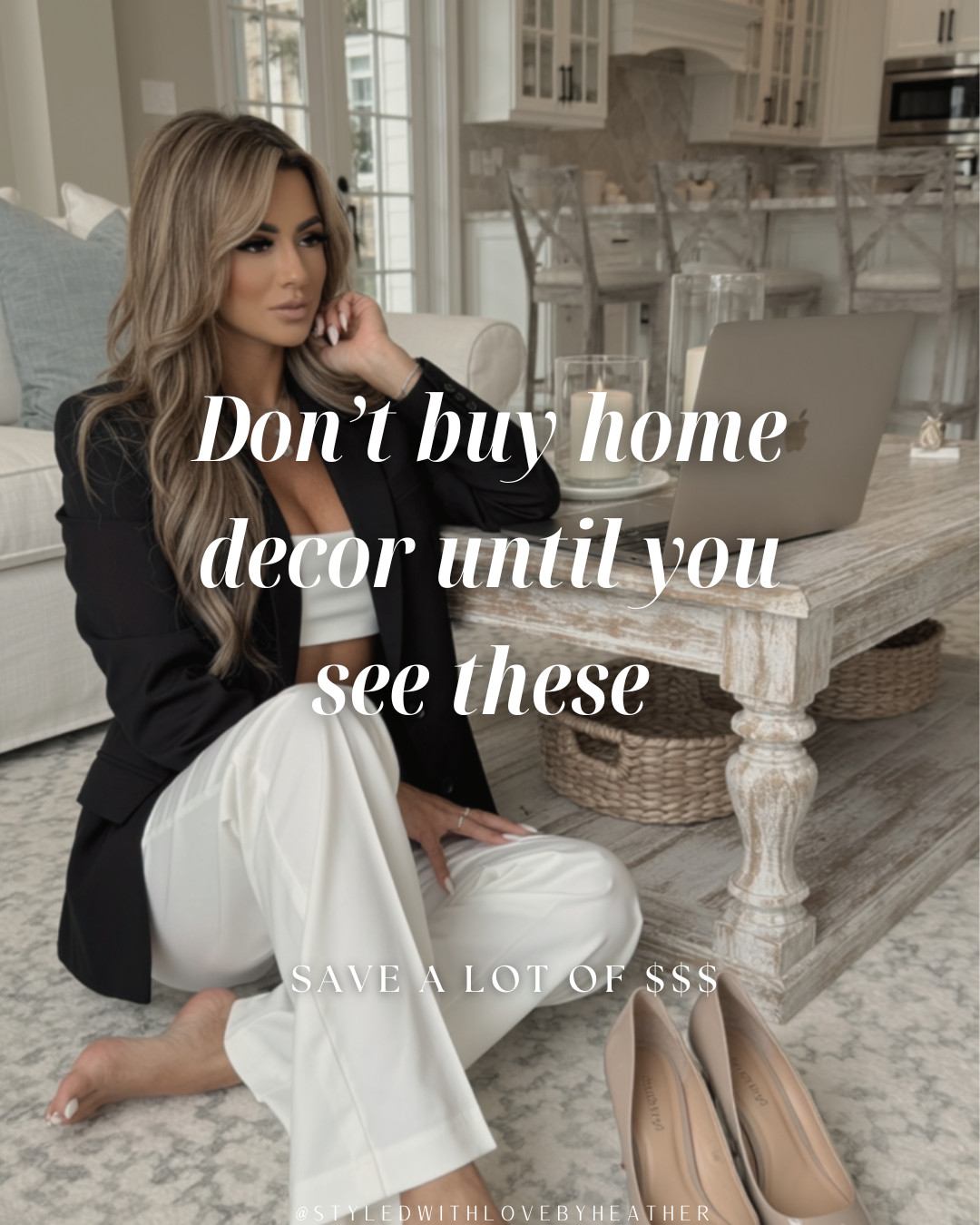 sharing my favorite amazon home finds that give the same luxe, designer-inspired look for way less ✨ think restoration hardware, pottery barn, and arhaus style without the high price tag.

amazon’s big spring sale is ending, so this is your last chance to grab these deals before prices go back up 💸

everything is linked in my ltk — don’t miss these finds 🛒

 

 #LTKvlog #LTKHome #LTKSaleAlert