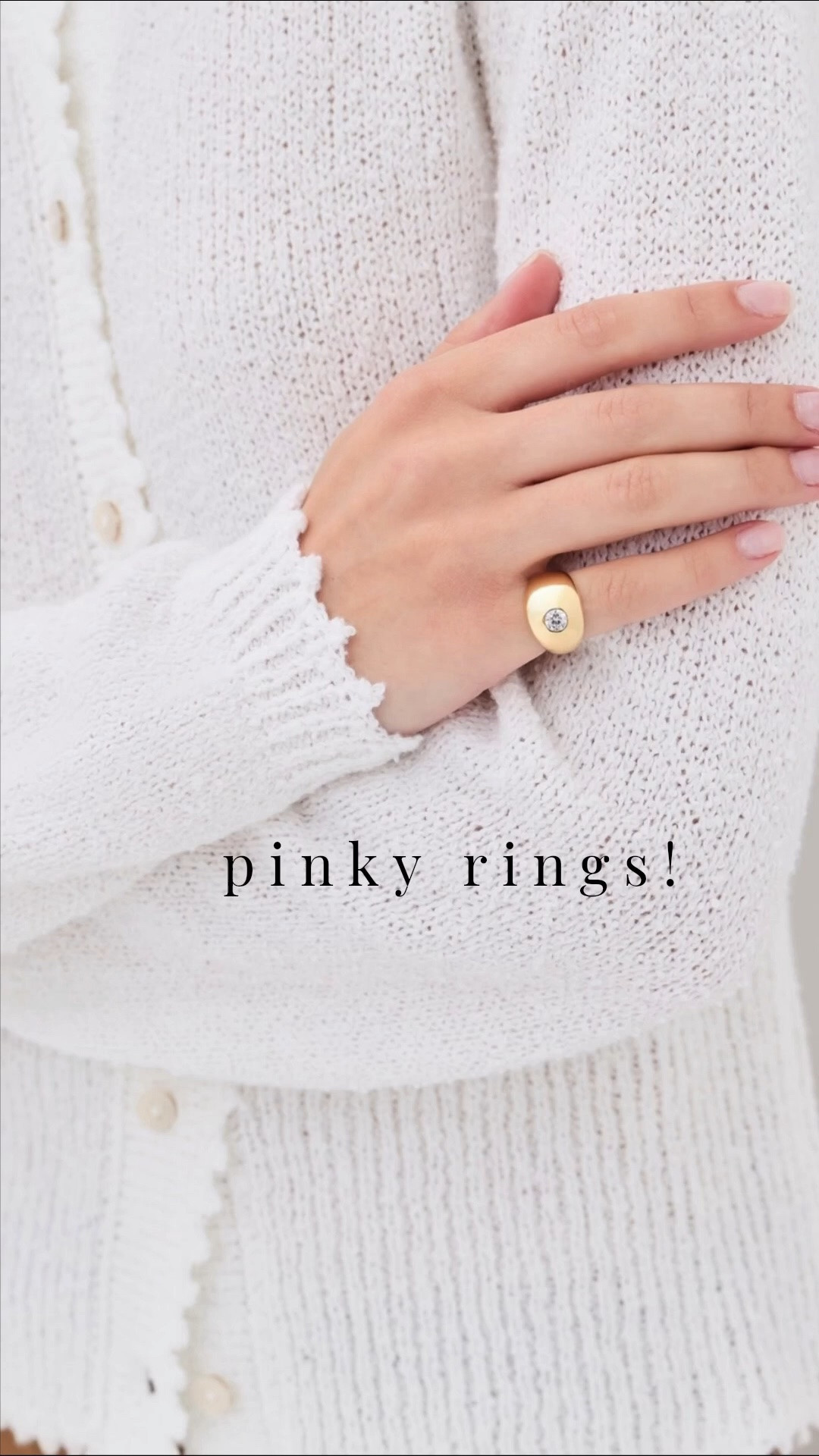 Pinky rings! @Shopbop