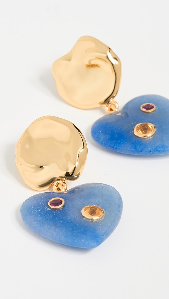 Rio Heart Earrings | Shopbop