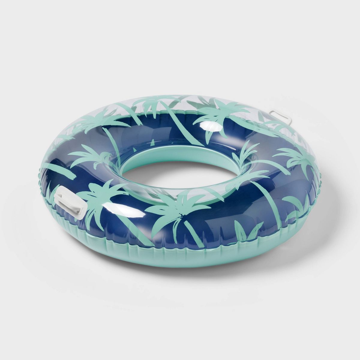 36" Inflatable Palm Tree Design Swim Tube with Handles - Sun Squad™ | Target