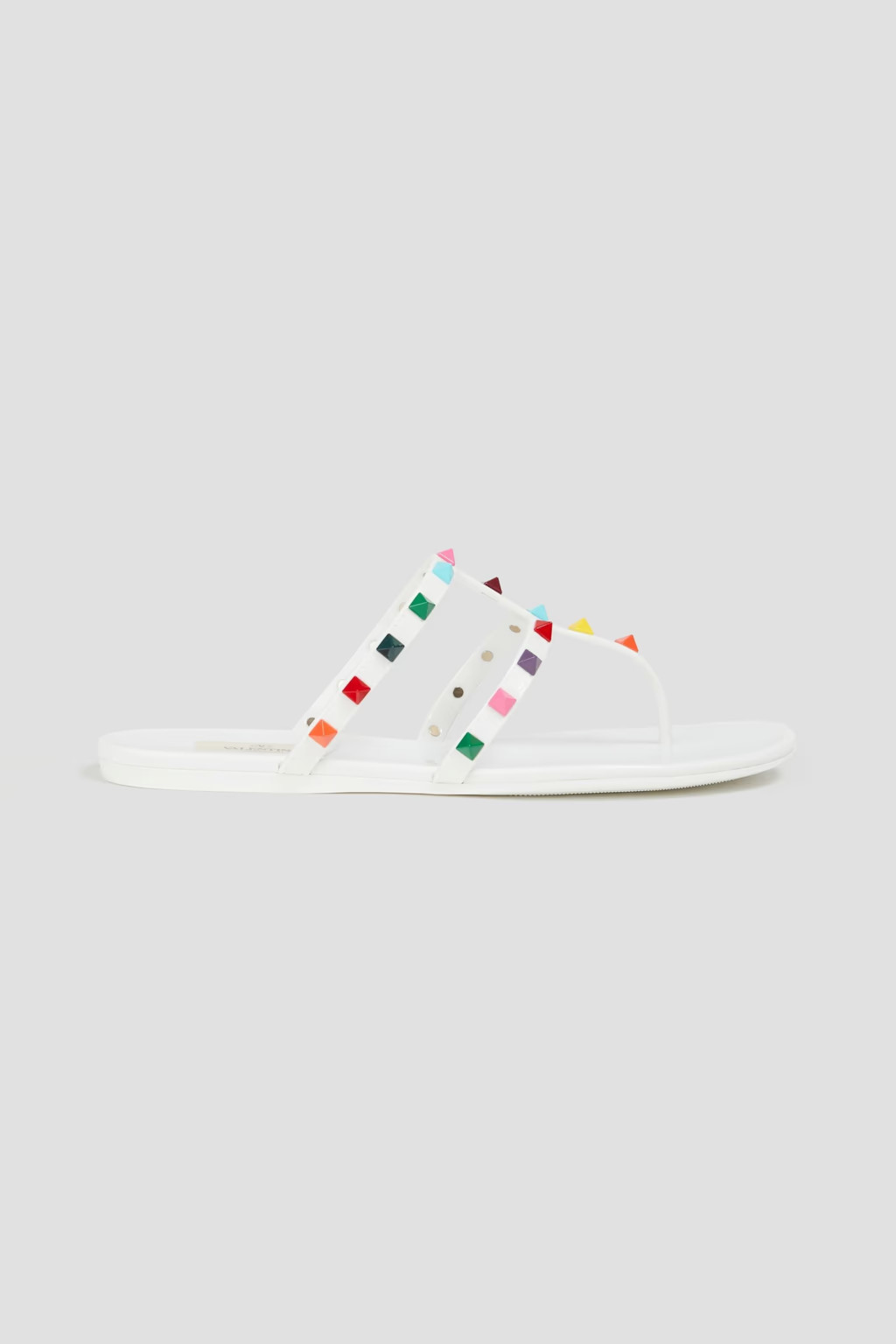 Rockstud rubber sandals | The Outnet (US and CA)