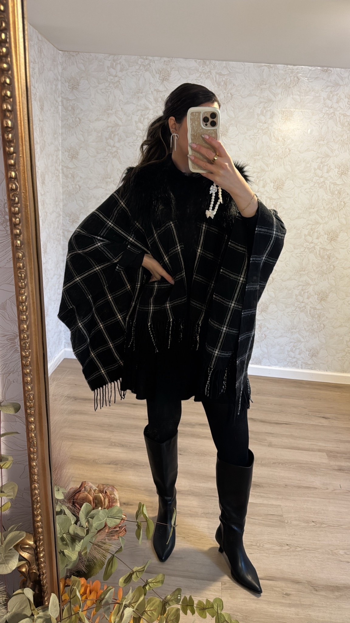 turtleneck dress under this poncho is SUPER soft & stretchy (fits tts, I’m wearing small) — boots are so comfortable too!

#LTKSaleAlert #LTKFindsUnder50 #LTKootd
