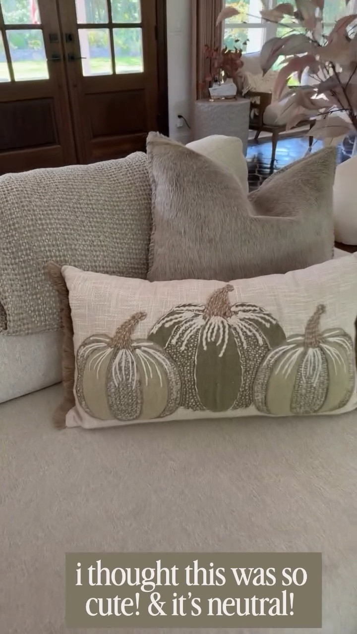 the cutest at home fall pumpkin throw pillow ♥️

#LTKSeasonal #LTKHome #LTKSaleAlert