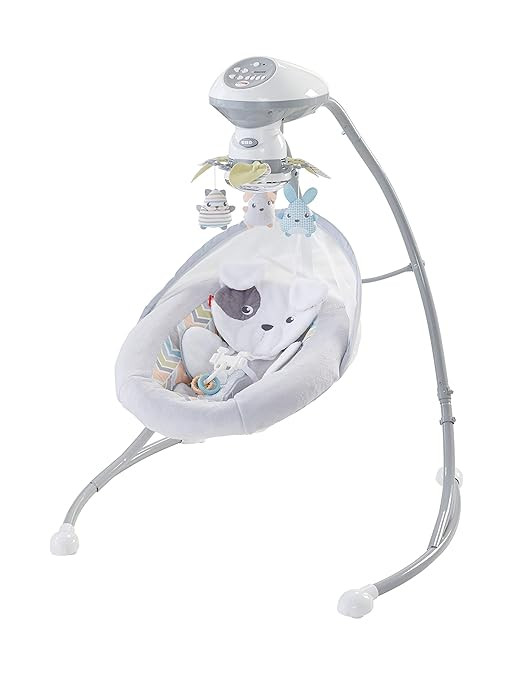 Fisher-Price Sweet Snugapuppy Dreams Cradle 'n Swing | Amazon (US)
