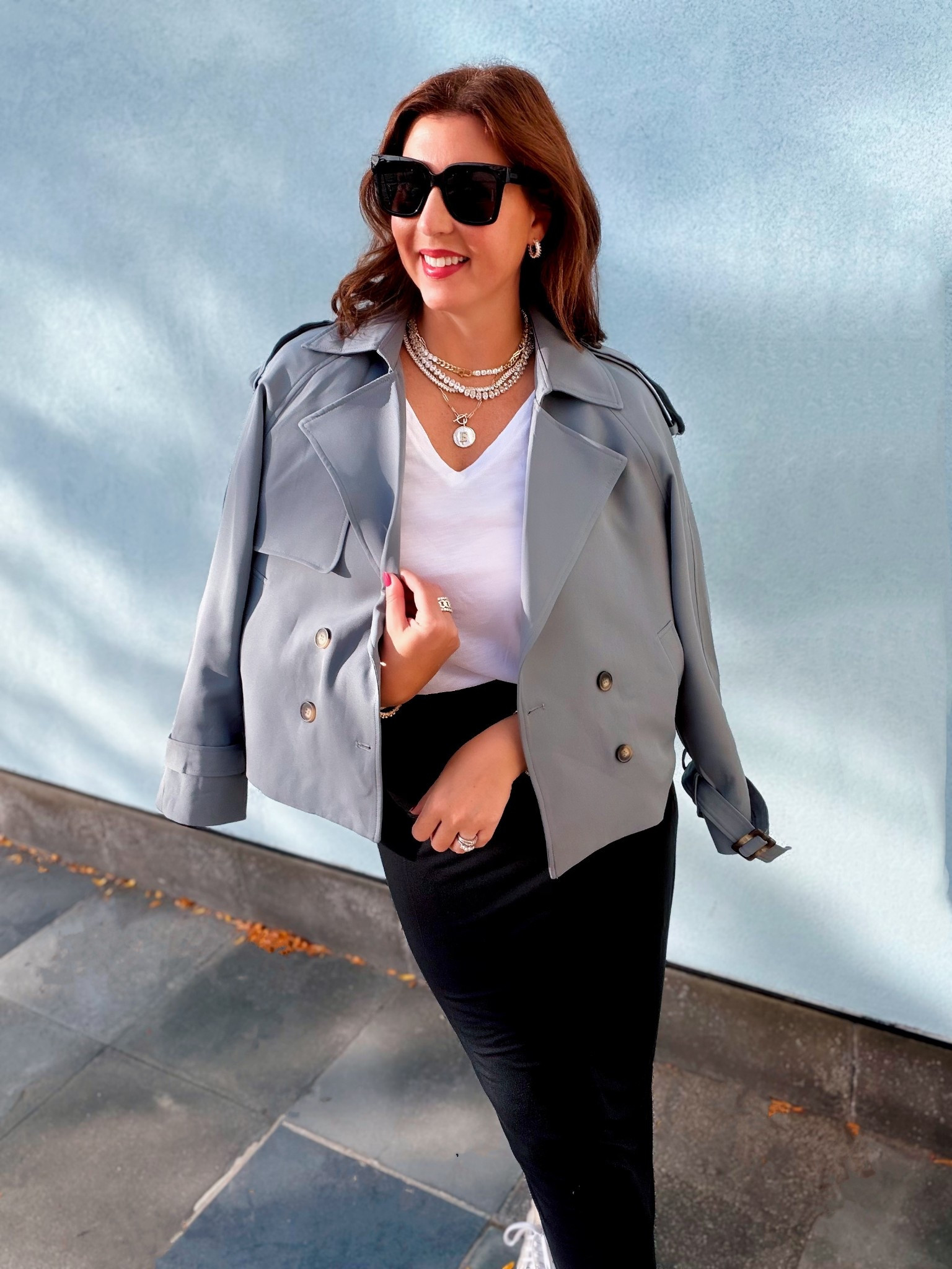 The best cropped trench under $50!

#LTKMidsize #LTKFindsUnder50 #LTKOver40