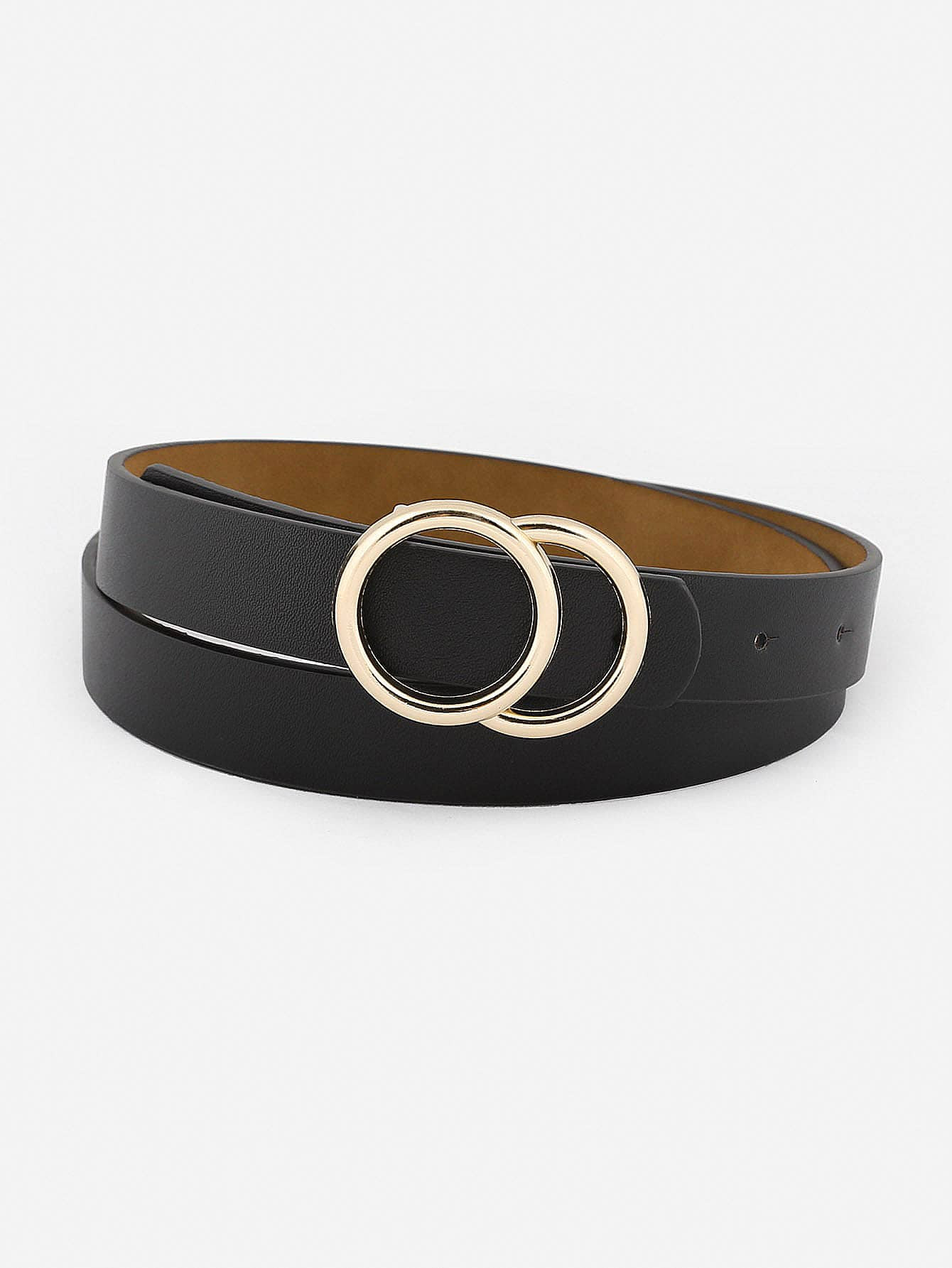 Metal Ring Buckle Belt | SHEIN