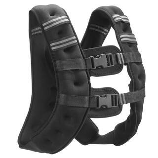Weighted Vest, 16 lbs. Weight Vest with Reflective Stripe, Adjustable Buckle Body Weight Vest for Men Women | The Home Depot