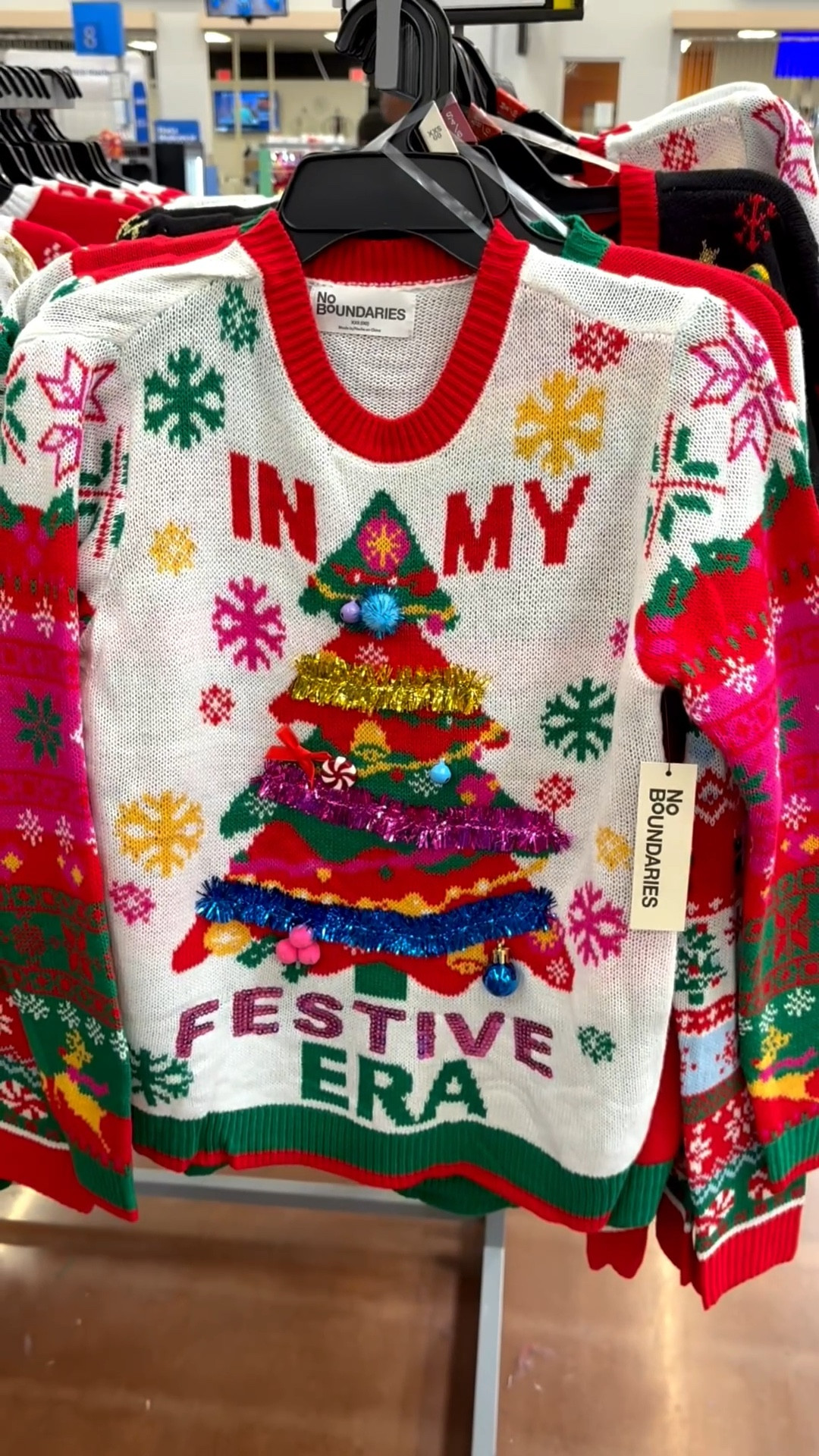 Walmart sweaters and clearance fjnds in store. 

#LTKHoliday #LTKSeasonal #LTKSaleAlert