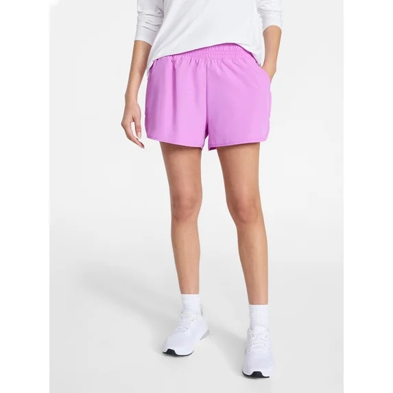 Athletic Works Women's and Women's Plus Core Running Shorts, Sizes XS-4X | Walmart (US)