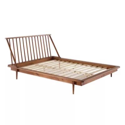 Forest Gate™ Diana Mid-Century Spindle Queen Bed Frame | Bed Bath & Beyond | Bed Bath & Beyond