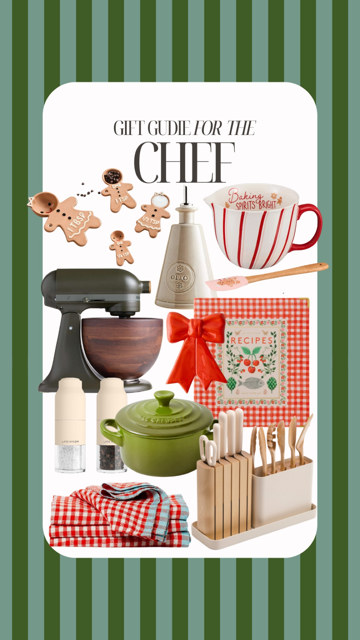 Gift ideas for the chef! 

#LTKGiftGuide #LTKSeasonal #LTKHoliday