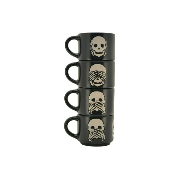 Way To Celebrate Halloween Skeleton Espresso Stack Mug | Walmart (US)