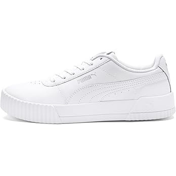 PUMA Women's Carina Leather Sneaker | Amazon (US)
