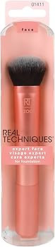 Real Techniques Expert Face Makeup Brush, For Liquid & Cream Foundation & Other Makeup Products, ... | Amazon (US)