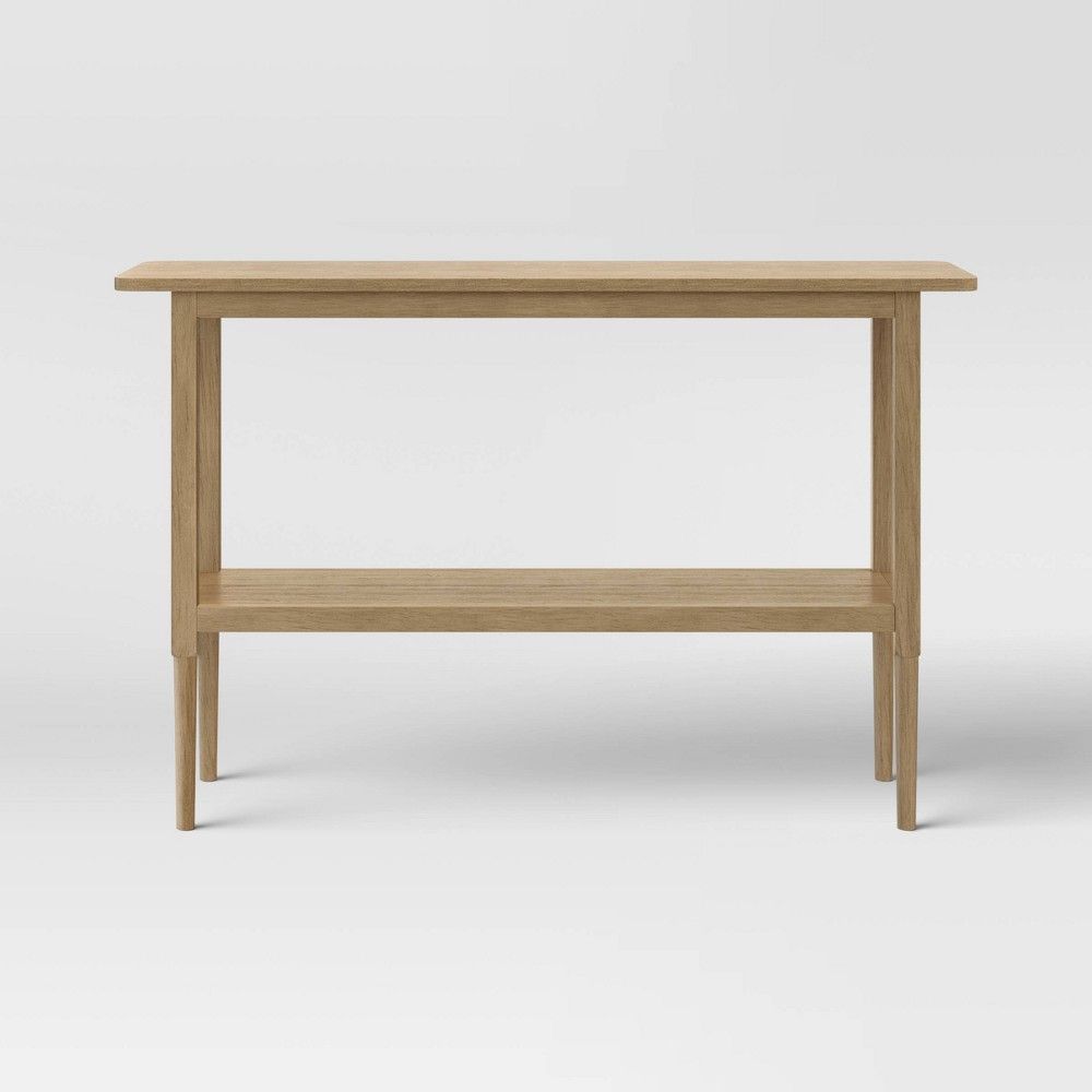 Gretna Narrow Console Table Natural - Threshold | Target