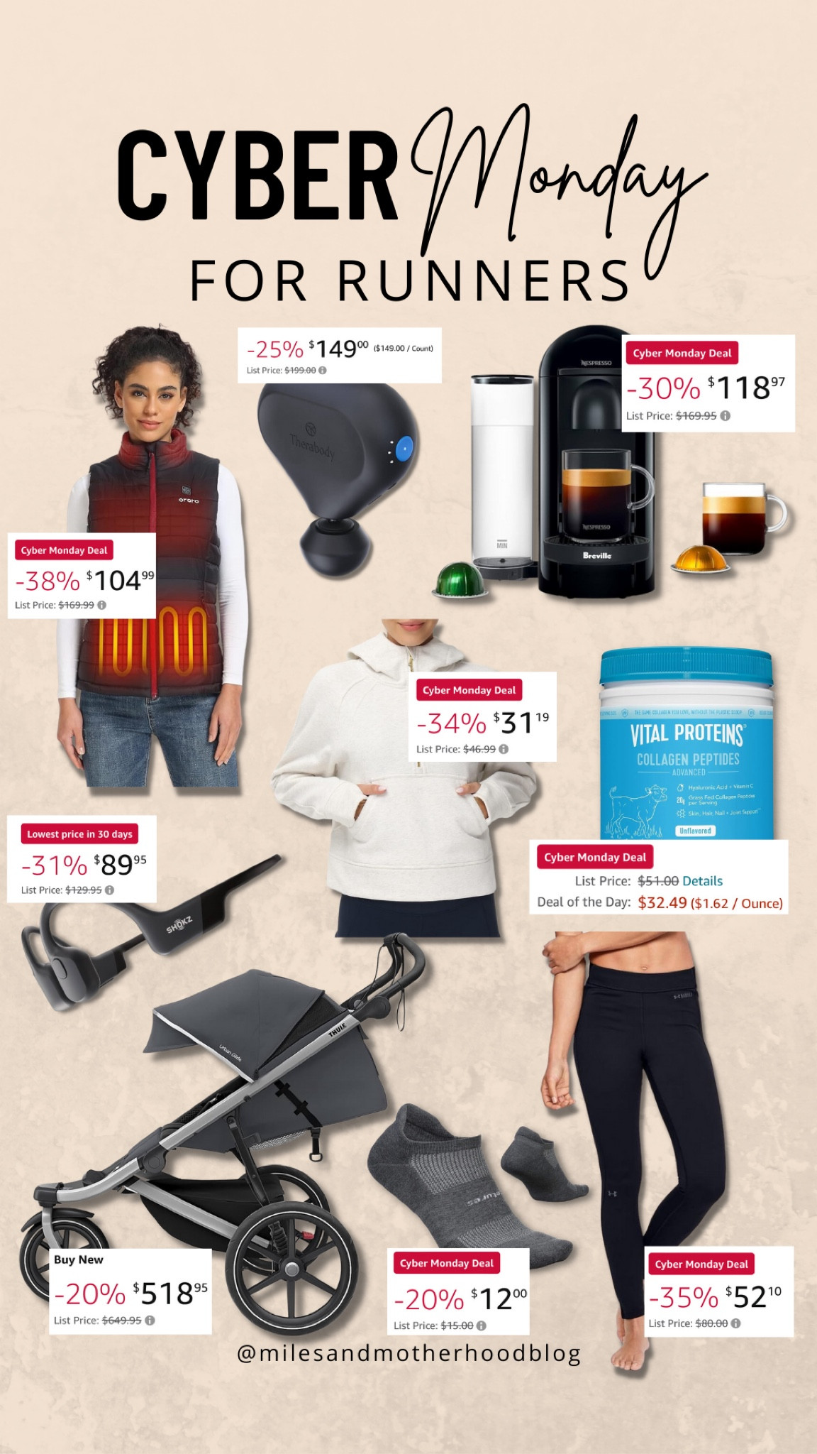 Amazon Cyber Monday Deals for Runners! These would make great big gifts or small gifts for distance runners, short distance runners and even walkers! 

#LTKGiftGuide #LTKfitness #LTKCyberWeek
