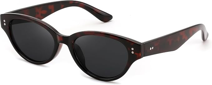 FEISEDY Retro Oval Cat Eye Sunglasses for Women UV400 Protection B0419 | Chic 90s Small Lightweig... | Amazon (US)