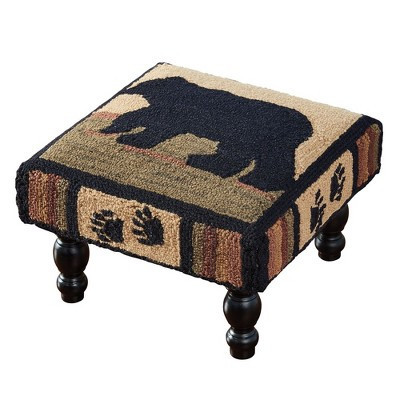 Park Designs Adirondack Bear Hooked Stool | Target