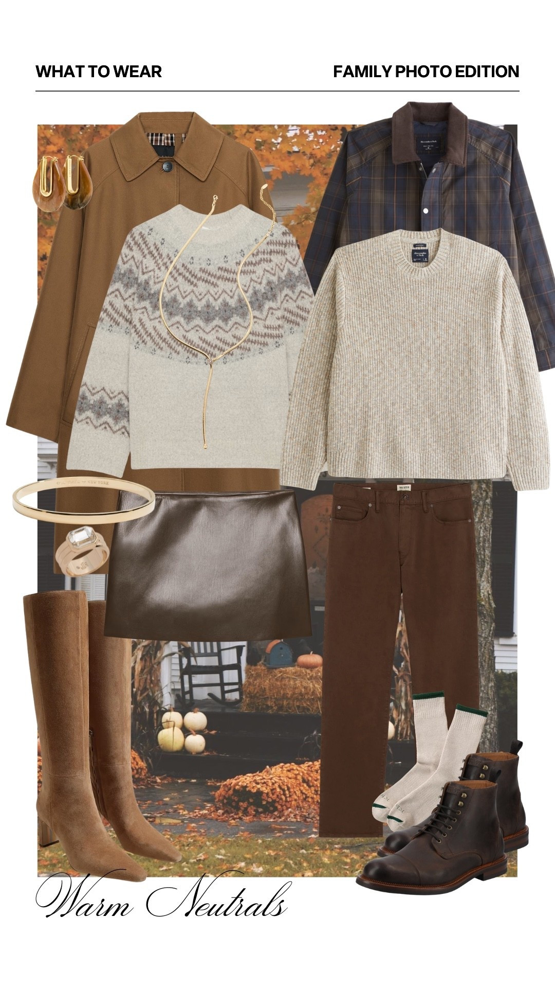 What to Wear Family Photos Edition - Warm Neutrals! #kathleenpost

#LTKFamily #LTKSeasonal #LTKStyleTip