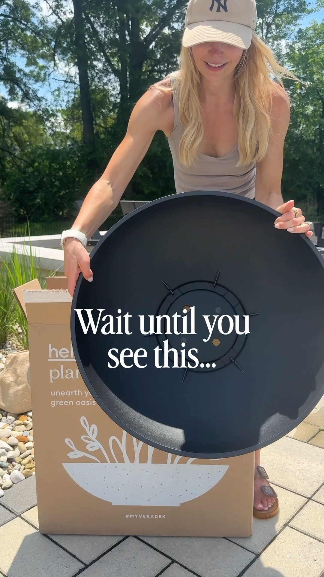 Two easy ways to style one planter bowl 🤍

I used these larger planter bowls on our patio columns and styled them two different ways — one with faux UV-resistant flowers spilling over the sides, and one with river rock + a solar fountain for a little water feature moment. Which one is your favorite? ⛲️💜

Such a simple patio DIY, but it makes the space feel so much more finished for summer.

#LTKSeasonal #LTKHome