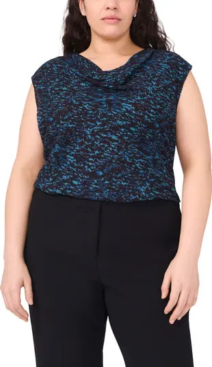 Cowl Neck Sleeveless Crepe Top | Nordstrom