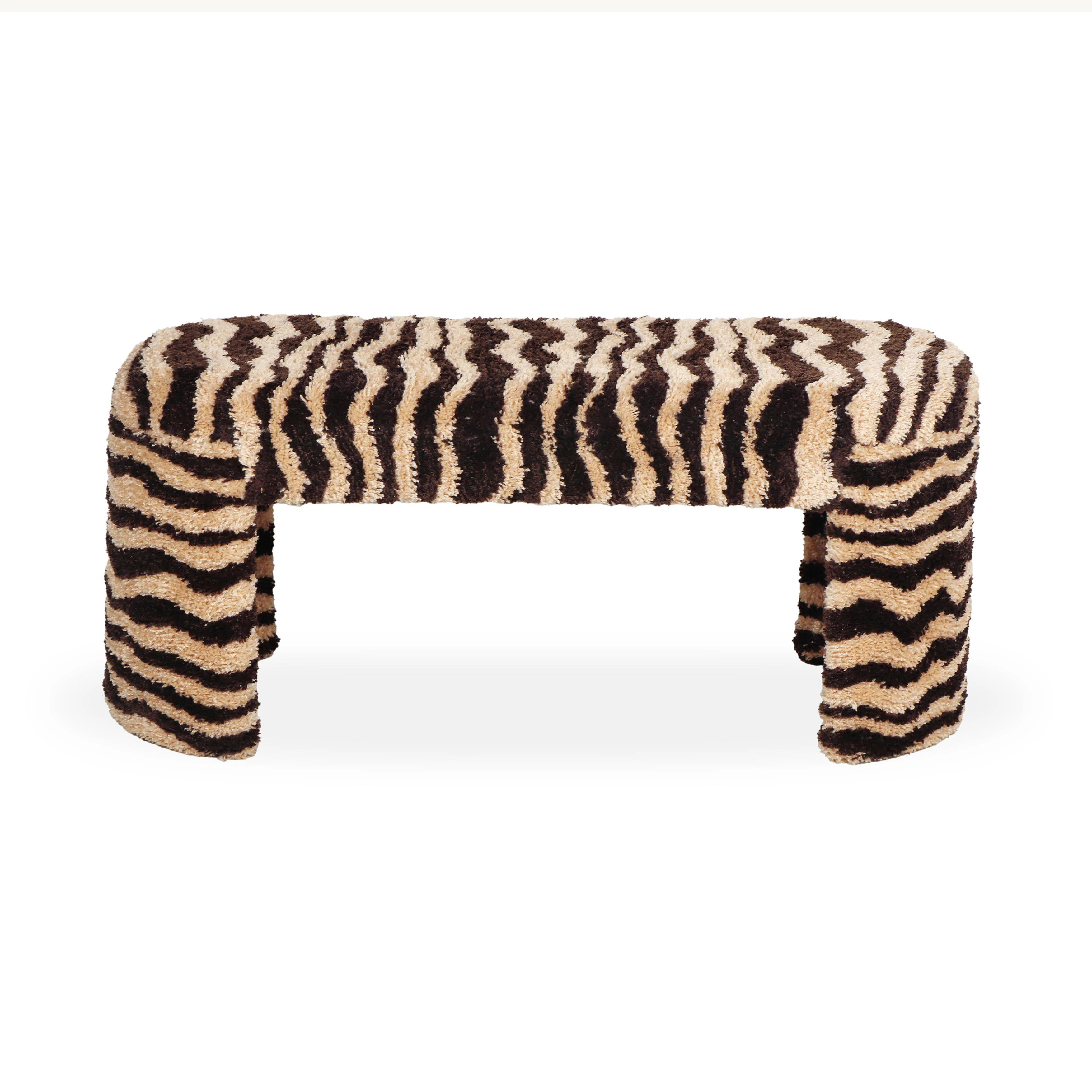 Welsh Faux Shearling Bench | Wayfair North America