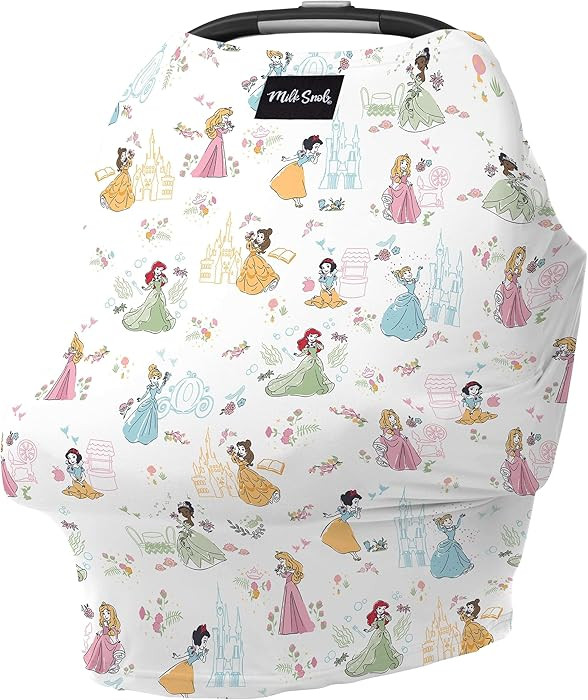Milk Snob Original Disney Princess 5-in-1 Cover, Added Privacy for Breastfeeding, Baby Car Seat, ... | Amazon (US)